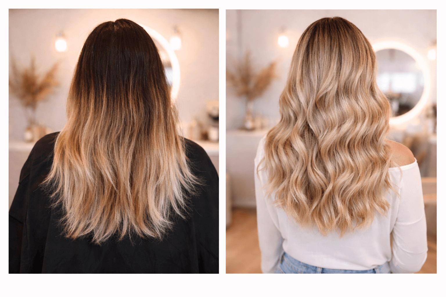 Blonde hair result at Chloe Hair Studio